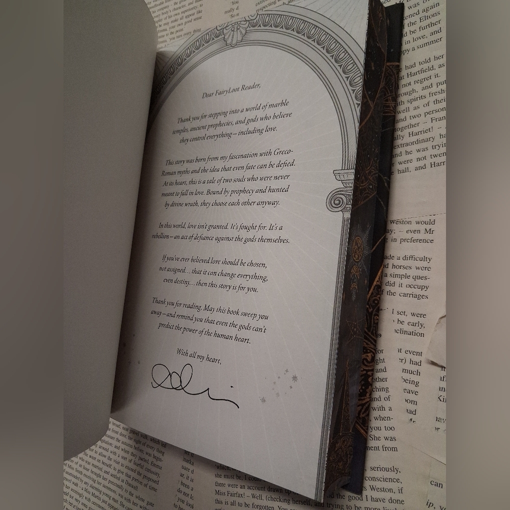 Fairyloot Edition Of Fallen City by Adrienne Young - Picture 6 of 11